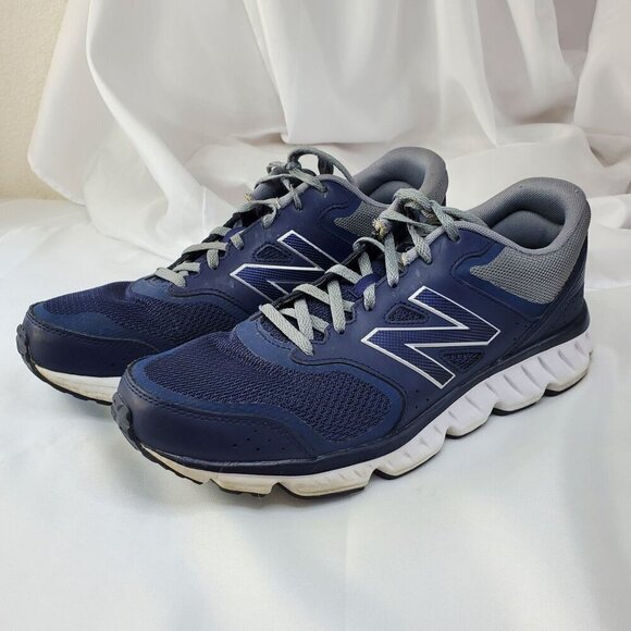 New Balance Mens 675 V3 Running Shoes Size 10.5 D Navy & Gray Acteva Midsole main image 6